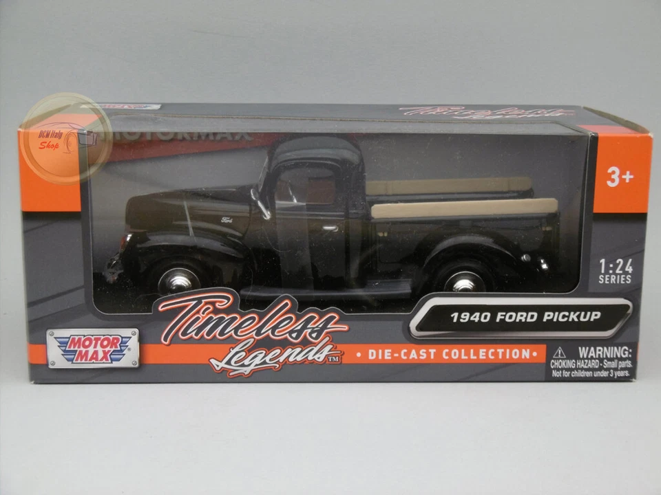 Ford Pick-up (1940) - Motormax 1:24 - MX73234BK - Immagine 1 di 1