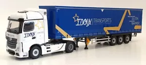 Eligor 1/43 Scale 116934 - Mercedes Actros 5 Tautliner Transports Truck - Doux - Imagen 1 de 6