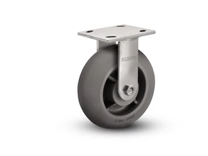 Rueda de placa rígida Albion 16XR06201R 6"" x 2"", rueda TPR, 600 libras de capacidad - Imagen 1 de 6