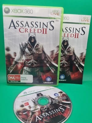 Assassin's Creed II 2 - Xbox 360 - PAL - Complete W Manual - Image 1 of 3