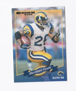 2000 Donruss #126 Marshall Faulk St. Louis Rams San Diego State Aztecs - Picture 1 of 2
