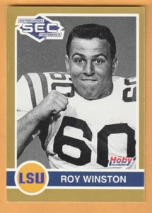 Roy Winston LSU Tigers 1991 Hoby SEC Stars #189 Minnesota Vikings Baton Rouge LA - Imagen 1 de 2