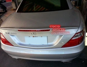Painted M-BENZ 2012~2016 R172 SLK A type trunk spoiler color: 775 silver ◎ - Picture 1 of 2