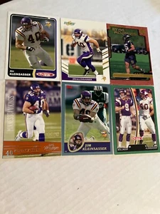 Minnesota Vikings North Dakota 6 Jim kleinsasser (1 rookie) fb cards see scans - Picture 1 of 1
