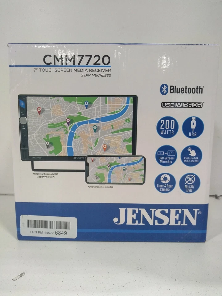 Jensen CMM7720 Touchscreen Digital Media Receiver - Image 1 of 1