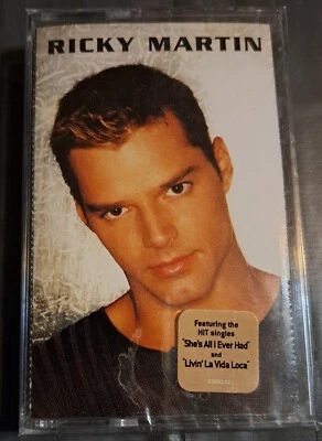 Ricky Martin - Self Titled - Cassette - Brand New W/ Hype Sticker - Sealed  - Image 1 of 3