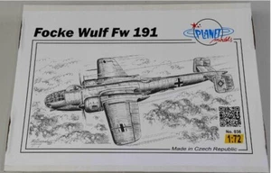 Focke-Wulf Fw-191 ,1:72-Planet Models(spedizione tracciata) - Foto 1 di 4