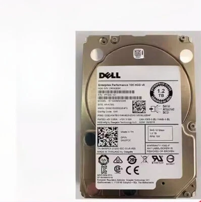 For Dell WXPCX 0WXPCX ST1200MM0088 1.2TB 10K SAS 12GB/s 2.5 in HDD Hard Drive - Image 1 of 4