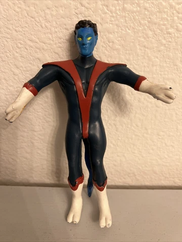 NIGHTCRAWLER BEND-EMS UNCALLNY X MEN RUBBER 6” ACTION FOGURE VNTG (1991) TOY Cover