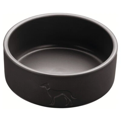 Hunter Keramik Napf Osby Anthrazit Hundenapf Stabil Rutschfest Pflegeleicht - Bild 1 von 3