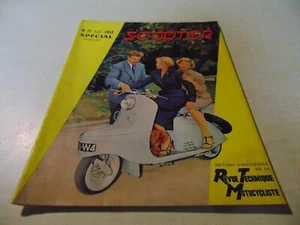 1954 revue technique motocycliste N 77 MARS SPECIAL SCOOTER  - Bild 1 von 4