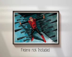 Captain Scarlet Artwork - SET OF 10 - High Quality Wall Art Posters!! - Picture 1 of 12