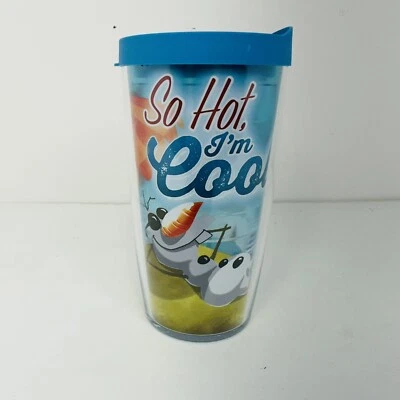 Tervis 16 oz. Copo de viagem OLAF com tampa "SO HOT, I'M COOL" congelado OLAF - Imagem 1 de 4
