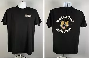 Belching Biber Brauerei Bier T-Shirt Herren Large Baumwolle - Bild 1 von 3