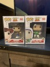 Woody 168 Buzz Lightyear 169 Toy Story Pixar Disney Funko Pop Pair + Protectors