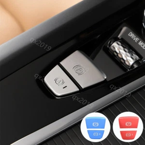 For Volvo XC60 XC90 V90 Alloy Electronic Handbrake P Button Cover Trim Decal - Picture 1 of 8