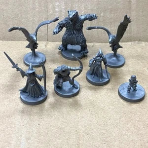 7PCS Eagle Bear Dwarf Fighter Board Game Miniatures DND Figures Kickstarter Toys - Picture 1 of 5