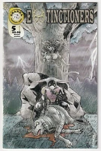 Extinctioners #5 April 2000 Shanda Fantasy Arts Anthropomorphic Furry - Picture 1 of 2