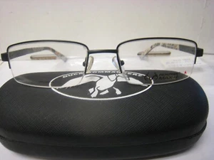 MARCOS DE GAFAS DE ÁRBOL REAL Estilo R444 Talla. 54-19-145-31v acabado NEGRO - Imagen 1 de 5