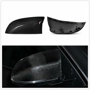 Carbon Fiber Car Mirror Cover For 2015-2018 BMW X5M F85 X6M F86 SUV Replace CO - Picture 1 of 5