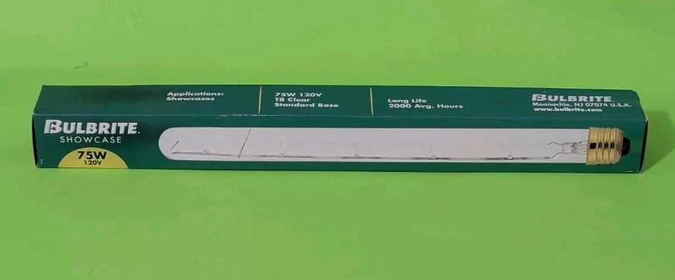 Bulbrite 75W 120V T8 Clear Tube Stabdard Base - Image 1 of 4
