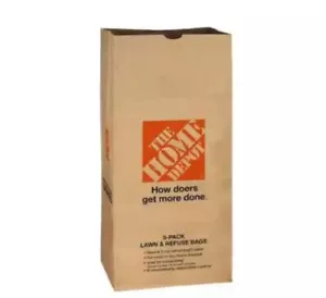 30 Gal. Paper Lawn and Leaf Bags -20 count - Picture 1 of 2