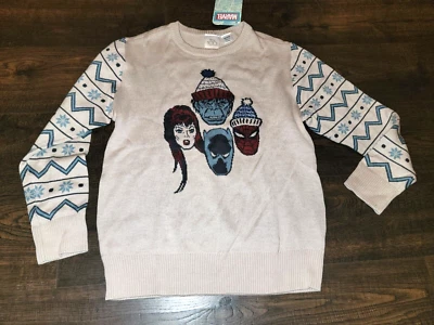 Disney 100 años Marvel Navidad Suéter Spiderman Hulk Vacaciones talla XS S M L Nuevo Foto 1 de 4