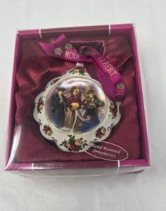Royal Albert old country roses carolers Christmas ornaments - Picture 1 of 7