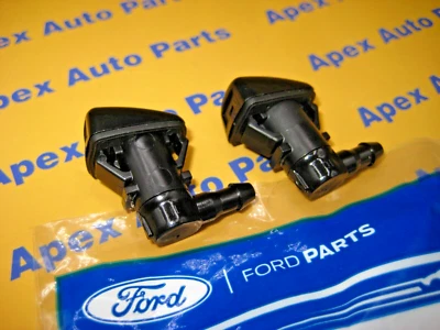 Ford Fiesta Windshield Washer Jet Nozzles Tip Genuine OEM 2011-2019 Set of 2 - Image 1 of 4