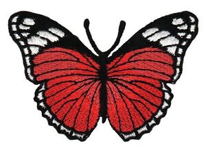 au26 Schmetterling Butterfly Aufnäher Bügelbild Flicken Applikation Falter