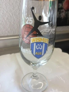 DDR Sportglas Handball 70iger Jahre - Bild 1 von 1