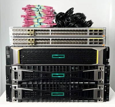 HPE DL380 Gen11 128-Cores 25Gbit iSCSI 1TB RAM & MSA 2060 58TB HDD Solution - Image 1 of 4