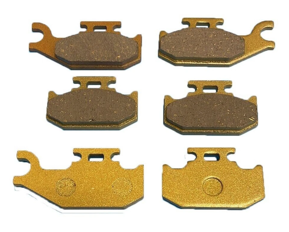 前后制动垫套装适用于 Can-Am Outlander 400、500、650、800 2007-2014 — 第 1/1 张图片