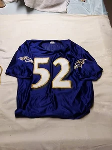 Nfl Team Apperal Baltimore Ravens R. Lewis Number 52 - Picture 1 of 4