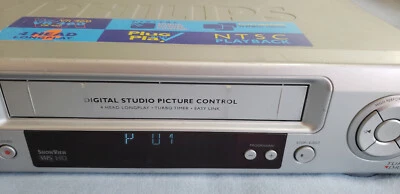 Philips 460/02 Reproductor de Video VHS. Reproduce el Sonido NO la Imagen - Immagine 1 di 4