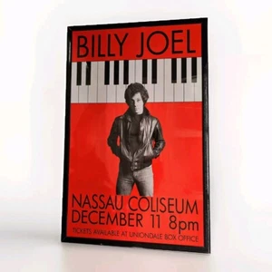 Póster de concierto del Coliseo Billy Joel Nassau 11 X 17 enmarcado - Imagen 1 de 2