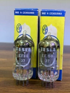 2 Tubes EF86/6267 Tesla - NOS NIB - Picture 1 of 3