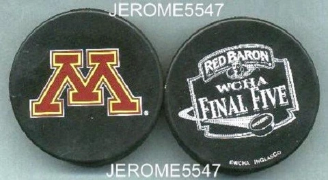 2006 MINNESOTA GOLDEN GOPHERS 'M' WCHA FINAL FIVE PUCK - #6L Cover
