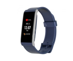 MyKronoz ZeFit4HR Activity Tracker avec moniteur de fréquence cardiaque bande bleue - Photo 1 sur 1