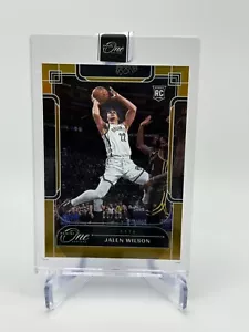 2023-24 Panini One And One Jalen Wilson #133 RC Rookie Gold 6/10 - Picture 1 of 2