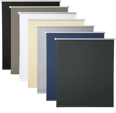 WOLTU Verdunklungsrollo Thermorollo Klemmfix ohne Bohren Jalousie Sonnenschutz - Bild 1 von 4