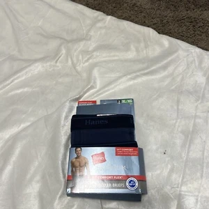 New Hanes Premium Comfort Flex 2 Boxer Briefs Blue Men’s Sz Xl/xg - Picture 1 of 8