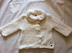 Jasper conran luxury babies knitted jacket 0-3mths - Picture 1 of 5