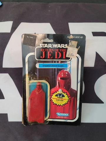 Emperor's Royal Guard 1983 79 Back STAR WARS Vintage Original MOC New Sealed Cover