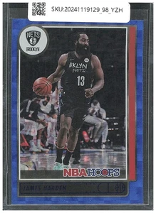 2021 Panini Hoops James Harden Base Hyper Gold #67 - Picture 1 of 2
