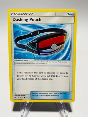 DASHING POUCH 2017 Pokemon Crimson Invasion  Uncommon POKÉMON 92/111 - Image 1 of 2
