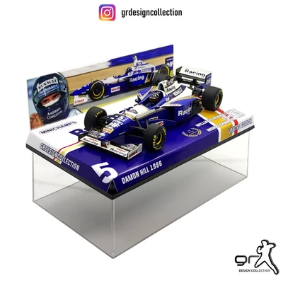Damon Hill - Williams FW18 - F1 World Champion 1996 / Minichamps / 1:43 - Immagine 1 di 4