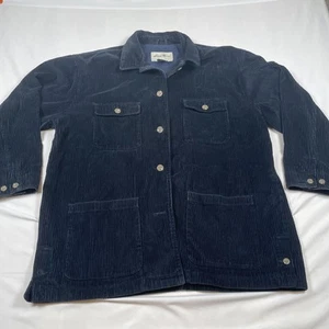 Eddie Bauer Madison Valley Corduroy Jacket Oversized Shacket Women’s XL Baggy - Picture 1 of 8