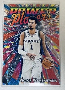 25 Topps Power Players #PP-15 Victor Wembenyama Holo Foil - Bild 1 von 2