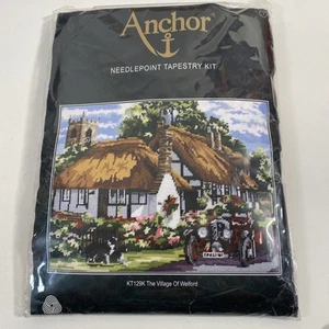 Kit de tapiz de punta de aguja de anclaje The Village Of Welford KT129K - Nuevo - Imagen 1 de 6